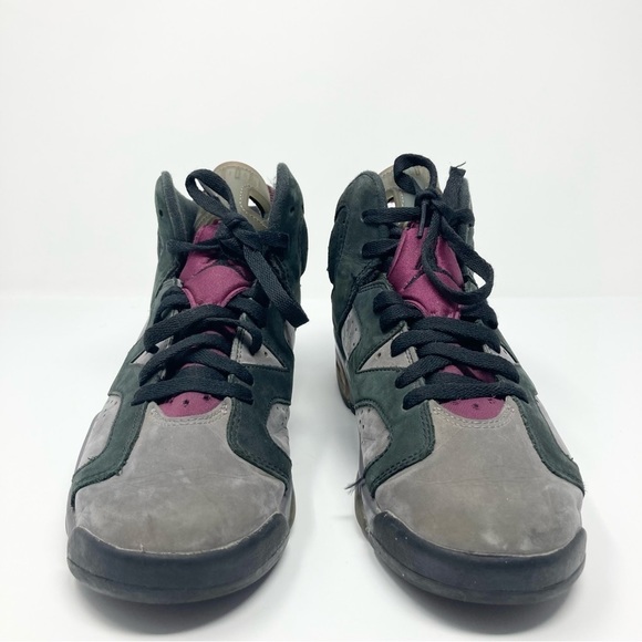 Nike Air Jordan 6 Retro Bordeaux GS Shoes 384665-063 Size 7Y/8.5 Womens - Picture 2 of 10